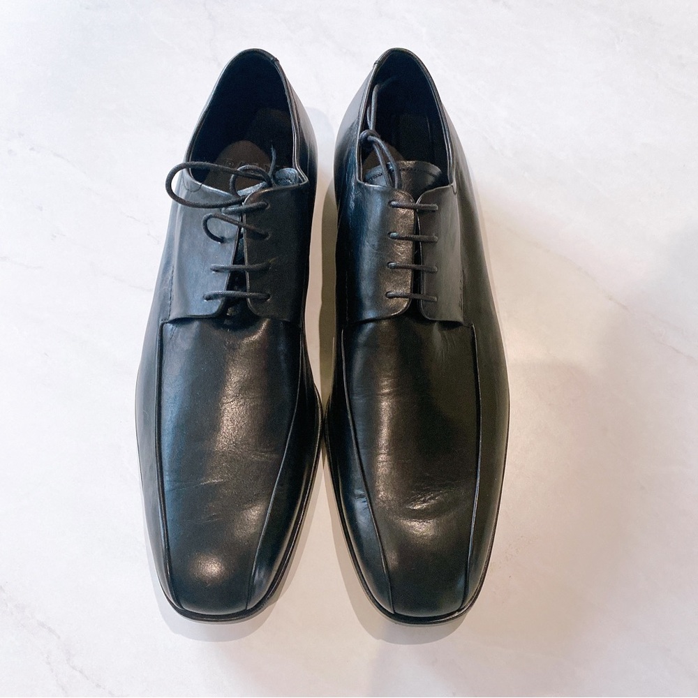 Brand New Black Bally men’s shoes Size 9.5 D Make in Switzerland No Box